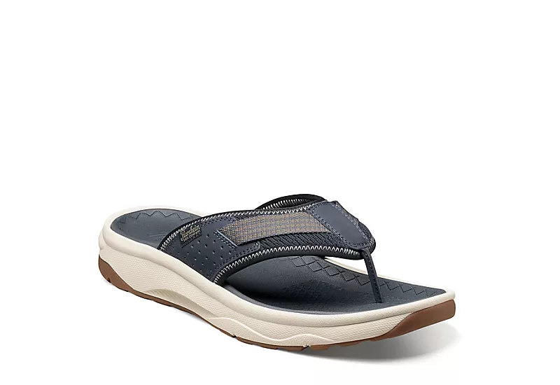 Florsheim Mens Tread Lite Flip Flop Sandal - Navy 1 Florsheim Mens Tread Lite Flip Flop Sandal - Navy