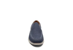 Florsheim Mens Montigo Canvas Venetian Loafer Oxford - Navy -Outlet Step In Style Store US 01 502198 02