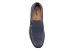 Florsheim Mens Montigo Canvas Venetian Loafer Oxford - Navy -Outlet Step In Style Store US 01 502198 05