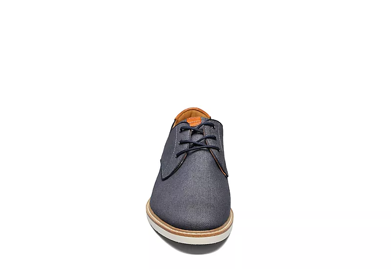 Florsheim Mens Highland Canvas Oxford - Navy 3 Florsheim Mens Highland Canvas Oxford - Navy - Image 3