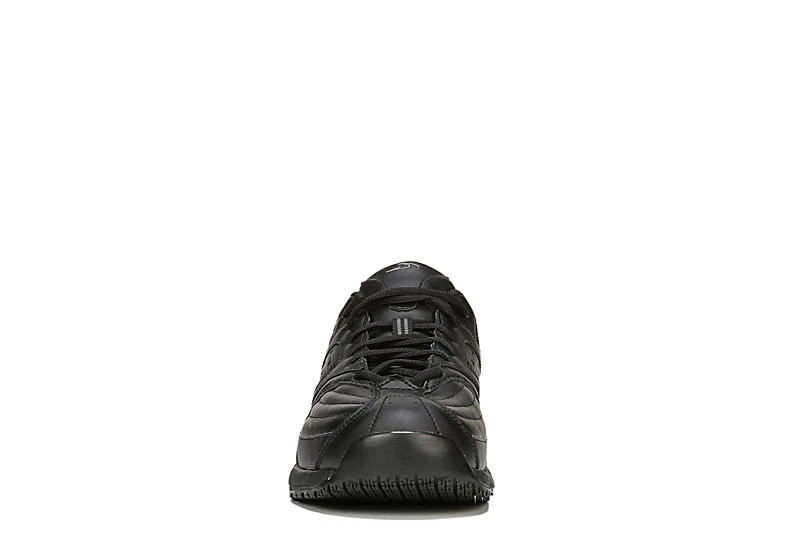 Dr. Scholl's Mens Cambridge Ii Slip Resistant Work Shoe - Black 3 Dr. Scholl's Mens Cambridge Ii Slip Resistant Work Shoe - Black - Image 3
