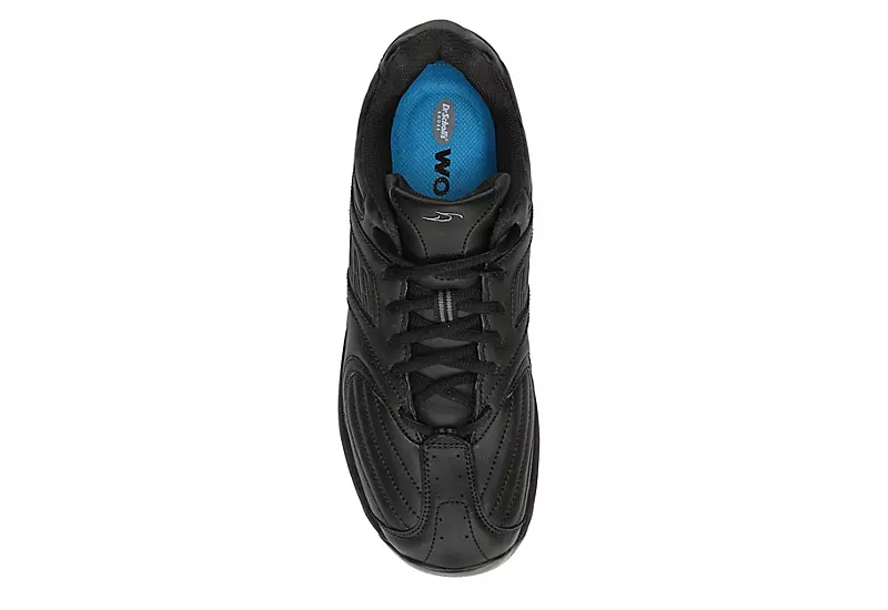 Dr. Scholl's Mens Cambridge Ii Slip Resistant Work Shoe - Black 6 Dr. Scholl's Mens Cambridge Ii Slip Resistant Work Shoe - Black - Image 6