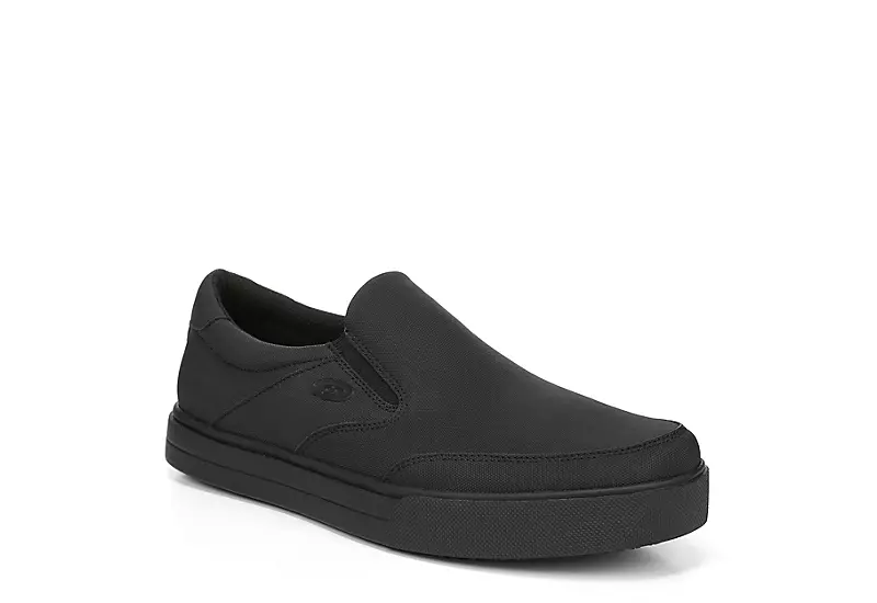 Dr. Scholl's Mens Valiant Slip Resistant Work Shoe - Black 1 Dr. Scholl's Mens Valiant Slip Resistant Work Shoe - Black