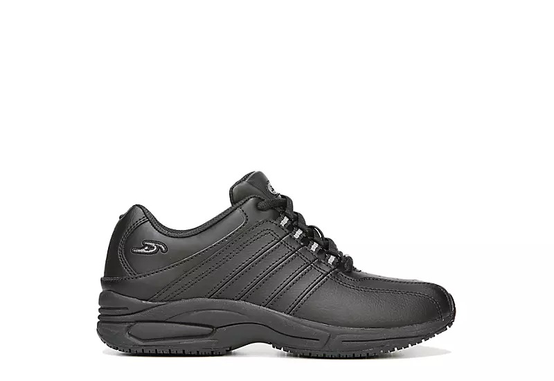 Dr. Scholl's Mens Kimberly Ii Slip Resistant Work Shoe - Black 2 Dr. Scholl's Mens Kimberly Ii Slip Resistant Work Shoe - Black - Image 2