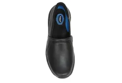 Dr. Scholl's Mens Dive In Slip Resistant Work Shoe - Black -Outlet Step In Style Store US 01 502230 05
