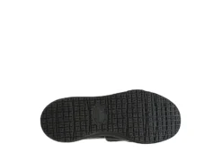 Dr. Scholl's Mens Dive In Slip Resistant Work Shoe - Black -Outlet Step In Style Store US 01 502230 06