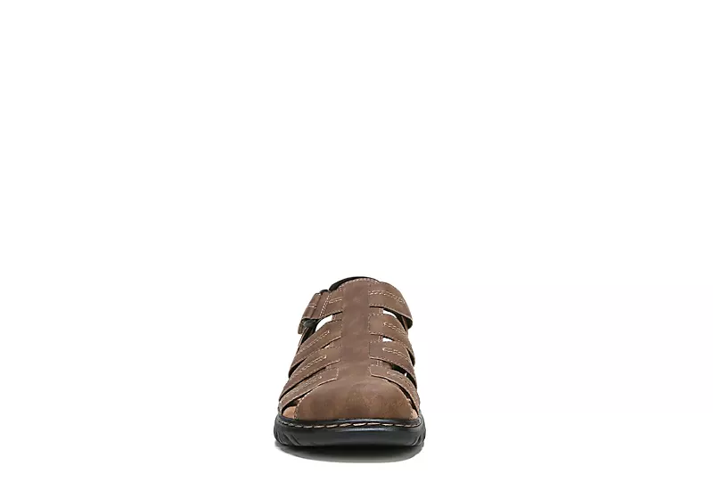 Dr. Scholl's Mens Candid Outdoor Sandal - Brown 3 Dr. Scholl's Mens Candid Outdoor Sandal - Brown - Image 3