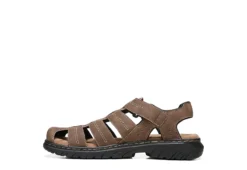 Dr. Scholl's Mens Candid Outdoor Sandal - Brown 10 Dr. Scholl's Mens Candid Outdoor Sandal - Brown -Outlet Step In Style Store US 01 502231 03