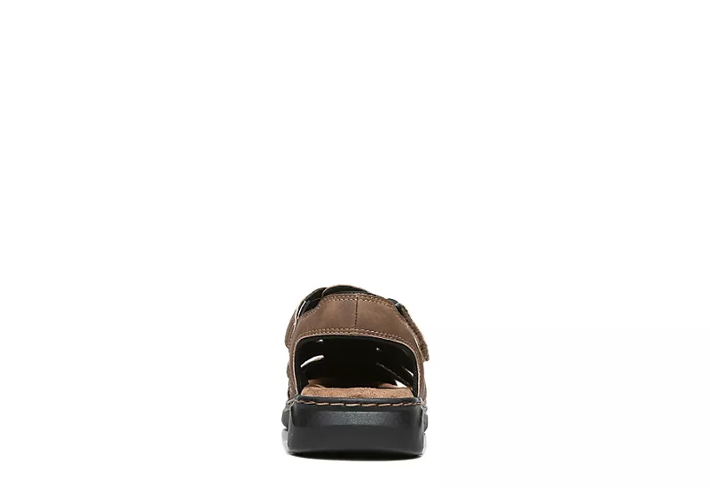 Dr. Scholl's Mens Candid Outdoor Sandal - Brown 5 Dr. Scholl's Mens Candid Outdoor Sandal - Brown - Image 5