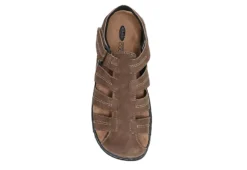 Dr. Scholl's Mens Candid Outdoor Sandal - Brown 12 Dr. Scholl's Mens Candid Outdoor Sandal - Brown -Outlet Step In Style Store US 01 502231 05