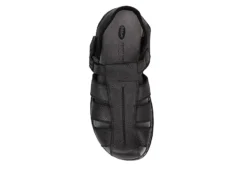 Dr. Scholl's Mens Gaston Outdoor Sandal - Black -Outlet Step In Style Store US 01 502234 05