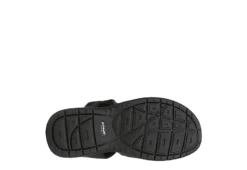 Dr. Scholl's Mens Gaston Outdoor Sandal - Black -Outlet Step In Style Store US 01 502234 06