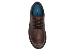 Dr. Scholl's Mens Harrington Ii Slip Resistant Work Shoe - Brown -Outlet Step In Style Store US 01 502238 05