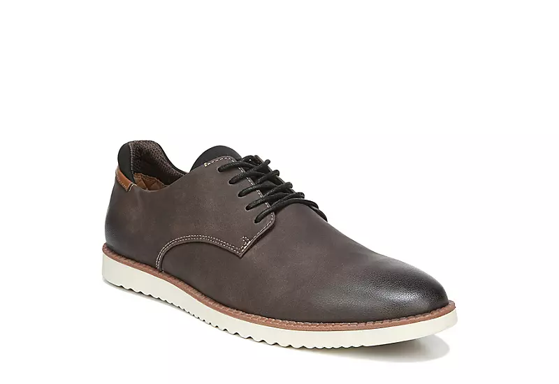 Dr. Scholl's Mens Sync Oxford - Dark Brown 1 Dr. Scholl's Mens Sync Oxford - Dark Brown