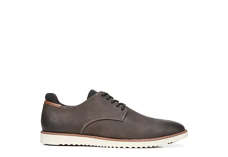 Dr. Scholl's Mens Sync Oxford - Dark Brown 2 Dr. Scholl's Mens Sync Oxford - Dark Brown - Image 2