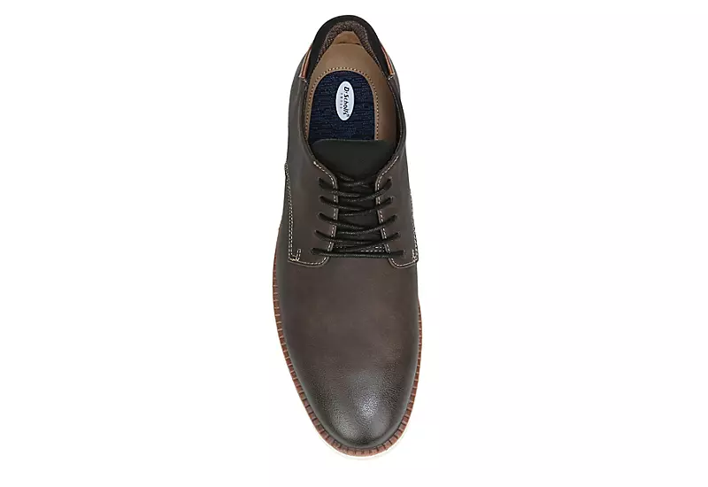 Dr. Scholl's Mens Sync Oxford - Dark Brown 6 Dr. Scholl's Mens Sync Oxford - Dark Brown - Image 6