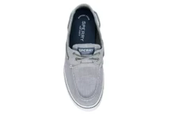 Sperry Mens Halyard 2-eye Slip On Sneaker - Pale Grey -Outlet Step In Style Store US 01 502250 05