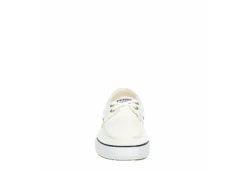 Sperry Mens Halyard 2-eye Sneaker - Off White -Outlet Step In Style Store US 01 502276 02