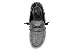 Heydude Mens Wally Slip On Sneaker - Grey -Outlet Step In Style Store US 01 502289 04