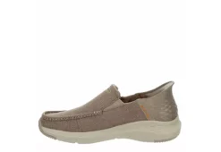 Skechers Mens Slip-ins Parson Slip On Sneaker - Brown -Outlet Step In Style Store US 01 502297 03