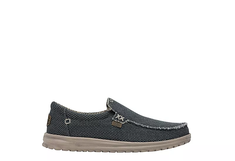 Heydude Mens Mikka Slip On Sneaker - Navy 2 Heydude Mens Mikka Slip On Sneaker - Navy - Image 2