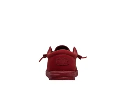 Heydude Mens Wally Slip On Sneaker - Red -Outlet Step In Style Store US 01 502323 03