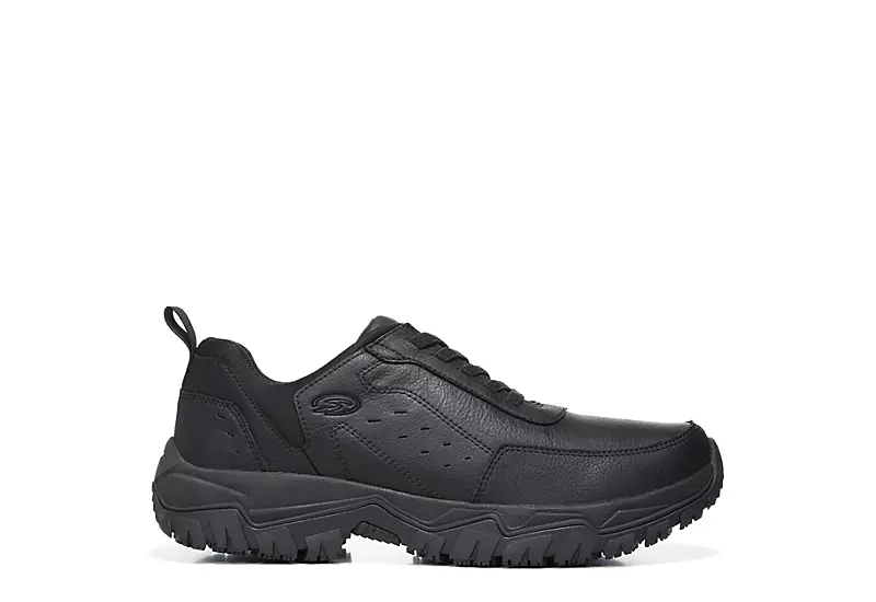 Dr. Scholl's Mens Bravery Slip Resistant Work Shoe - Black 2 Dr. Scholl's Mens Bravery Slip Resistant Work Shoe - Black - Image 2