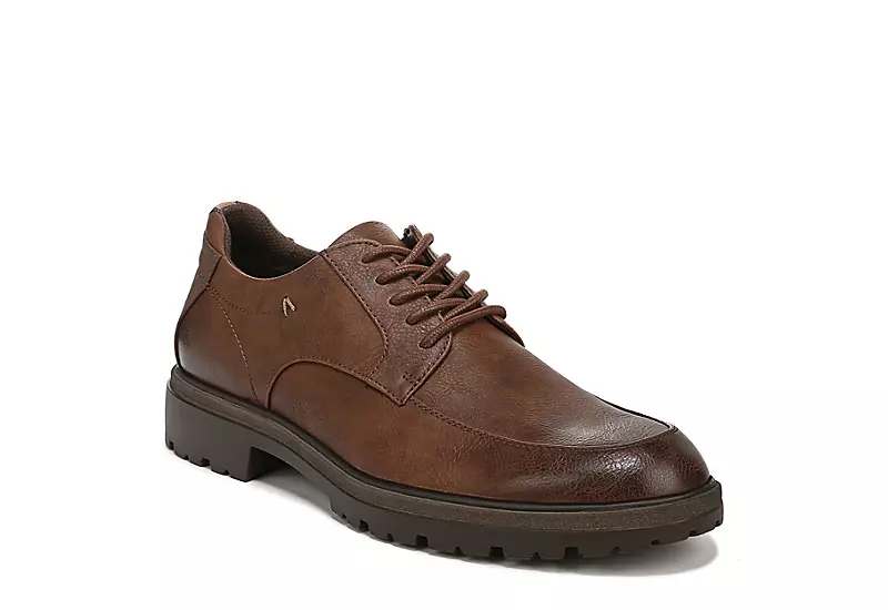 Dr. Scholl's Mens Gerard Oxford - Dark Tan 1 Dr. Scholl's Mens Gerard Oxford - Dark Tan