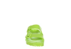 Birkenstock Mens Arizona Essentials Slide Sandal - Lime -Outlet Step In Style Store US 01 502355 02