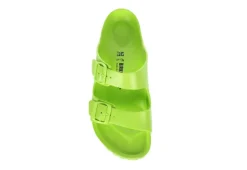 Birkenstock Mens Arizona Essentials Slide Sandal - Lime -Outlet Step In Style Store US 01 502355 05