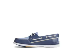 Sperry Mens Ao 2-eye Boat Shoe - Blue -Outlet Step In Style Store US 01 502363 02