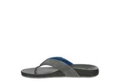 Reef Mens Cushion Spring Flip Flop Sandal - Grey -Outlet Step In Style Store US 01 502368 03
