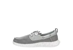 Reef Mens Swellsole Pier Boat Shoe - Grey 10 Reef Mens Swellsole Pier Boat Shoe - Grey -Outlet Step In Style Store US 01 502369 03