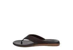 Reef Mens Cushion Spring Lux Flip Flop Sandal - Brown -Outlet Step In Style Store US 01 502372 03