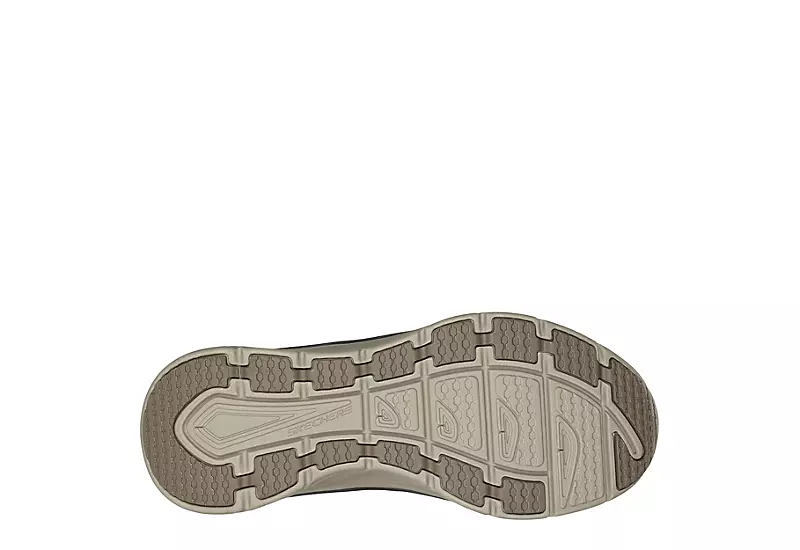Skechers Mens Dlux Walker - Brown 5 Skechers Mens Dlux Walker - Brown - Image 5