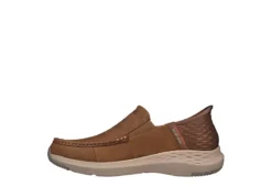 Skechers Mens Slip-ins Parson Slip On Sneaker - Brown -Outlet Step In Style Store US 01 502402 02