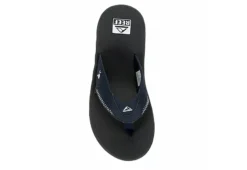 Reef Mens Fanning Flip Flop Sandal - Navy -Outlet Step In Style Store US 01 502408 05
