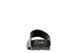 Oofos Mens Ooahh Sport Slide Sandals - Black -Outlet Step In Style Store US 01 502411 04