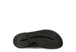 Oofos Mens Ooahh Sport Slide Sandals - Black -Outlet Step In Style Store US 01 502411 06
