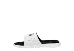 Under Armour Mens Ignite Pro Slide Sandal - White -Outlet Step In Style Store US 01 502425 03