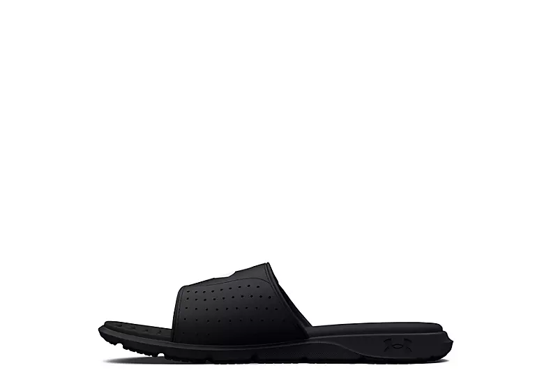Under Armour Mens Ignite Pro Slide Sandal - Black 3 Under Armour Mens Ignite Pro Slide Sandal - Black - Image 3