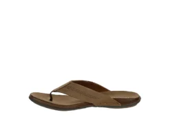 Franco Fortini Mens Newport Flip Flop Sandal - Tan -Outlet Step In Style Store US 01 502429 03