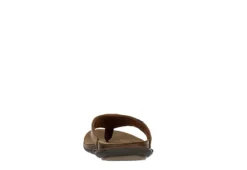 Franco Fortini Mens Newport Flip Flop Sandal - Tan -Outlet Step In Style Store US 01 502429 04