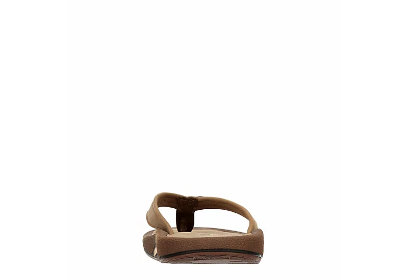 Rainbow Sandals Mens The Navigator Flip Flop Sandal - Brown 5 Rainbow Sandals Mens The Navigator Flip Flop Sandal - Brown - Image 5