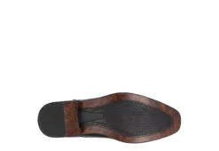 Vance Co Mens Atticus Cap Toe Double Monk Strap Oxford - Brown -Outlet Step In Style Store US 01 502465 06