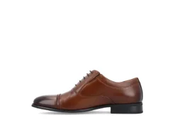 Vance Co Mens Bradley Cap Toe Oxford - Tan -Outlet Step In Style Store US 01 502472 03