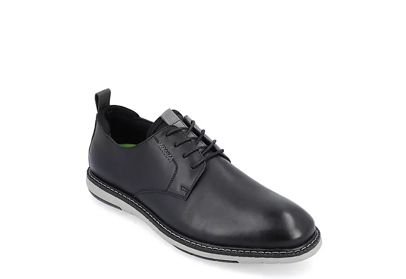 Vance Co Mens Thad Derby Oxford - Black 1 Vance Co Mens Thad Derby Oxford - Black