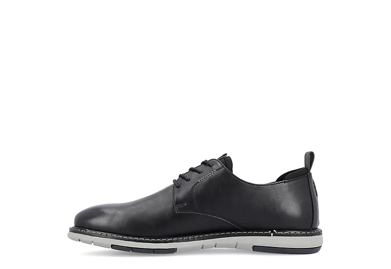 Vance Co Mens Thad Derby Oxford - Black 4 Vance Co Mens Thad Derby Oxford - Black - Image 4