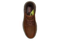 Skechers Mens Slip-ins Garza Sneaker - Brown -Outlet Step In Style Store US 01 502538 03