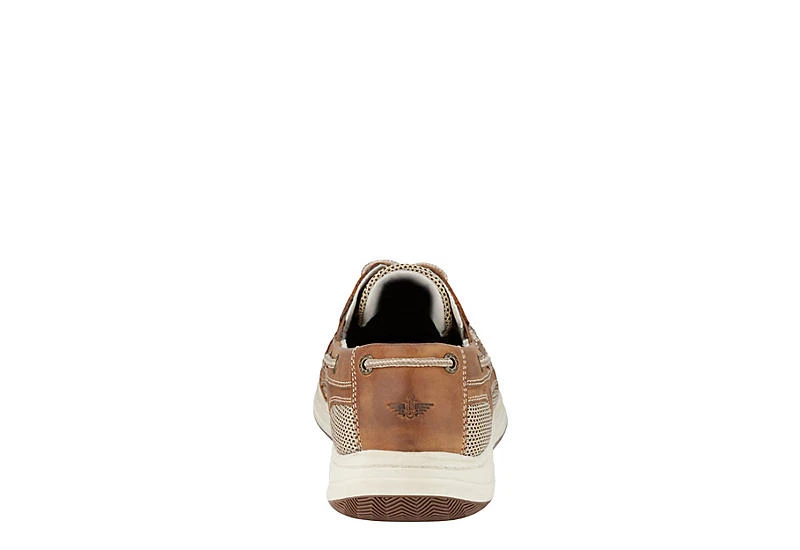 Dockers Mens Beacon Boat Shoes - Dark Tan 4 Dockers Mens Beacon Boat Shoes - Dark Tan - Image 4